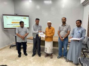 اخبار المحليات – الأمين السنة للمجلس المحلي في القطن يختتم البرنامج التدريبي لقسم المختبر بالمَرّ
