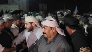 اخبار المناطق – استقبال كبير لسلاطين يافع في قلعة القارة الأثرية