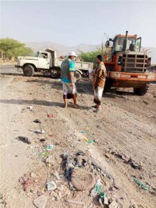 اخبار المناطق – الأمين السنة في مديرية مودية يطلق حملة تنظيف شامل في المدينة