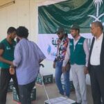 وكيل محافظة أبين جرفوش يدشن مشروع التدخلات الغذائية الطارئة - المرحلة الثانية