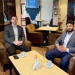 السياسي السليماني يلتقي مدير مكتب المبعوث الأممي بعدن لبحث التعاون وتوسيع قنوات التواصل الدولي