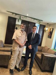 اخبار عدن – اللواء الجمالي والمستشار العسكري الفرنسي يناقشان سبل تعزيز التعاون الأمني ومكافحة التهديدات
