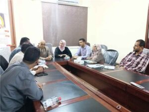 اخبار عدن – الهيئة الأكاديمية تستقبل طلب الاعتماد لبرنامج بكالوريوس الترجمة.