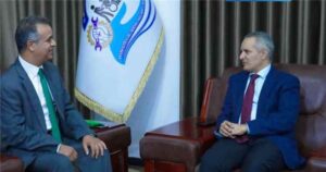 اخبار عدن – الوزير اليافعي يناقش مع السفير الليبي تعزيز التعاون في مجالات الرعاية الاجتماعية