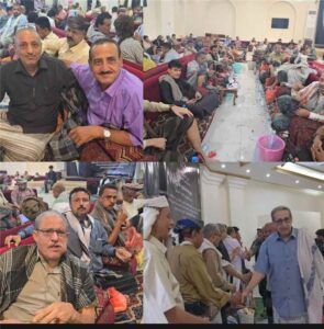اخبار عدن – تدفق المعزين إلى مجلس عزاء الراحل العظيم رئيس الجمهورية المشير عبدربه منصور