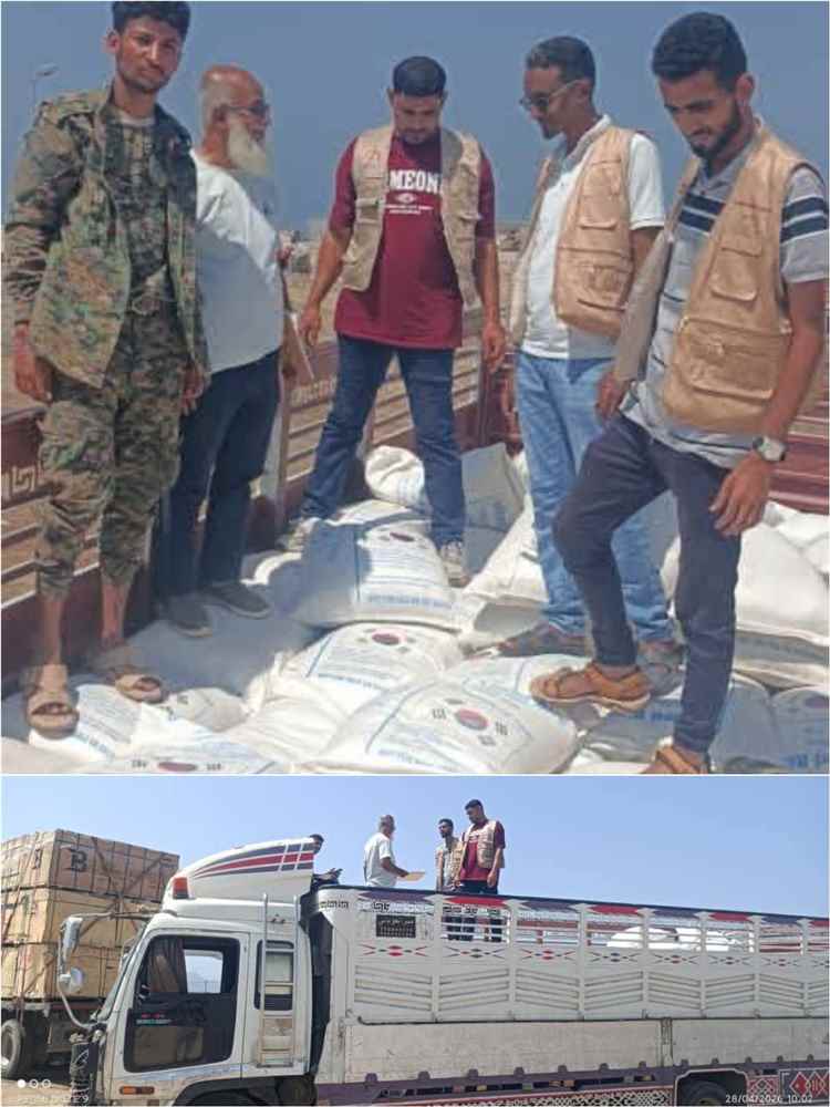 اخبار عدن – جهود عدن تمنع تهريب مساعدات غذائية في البريقة وتطبيق أسعار مشددة في عمران