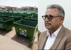 اخبار عدن – عدن تُطلق توزيع 150 حاوية لجمع النفايات لتعزيز نظافة المديرات