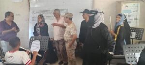 اخبار عدن – مديرة الثقافة تتفقد معهد جميل غانم للفنون الجميلة في عدن