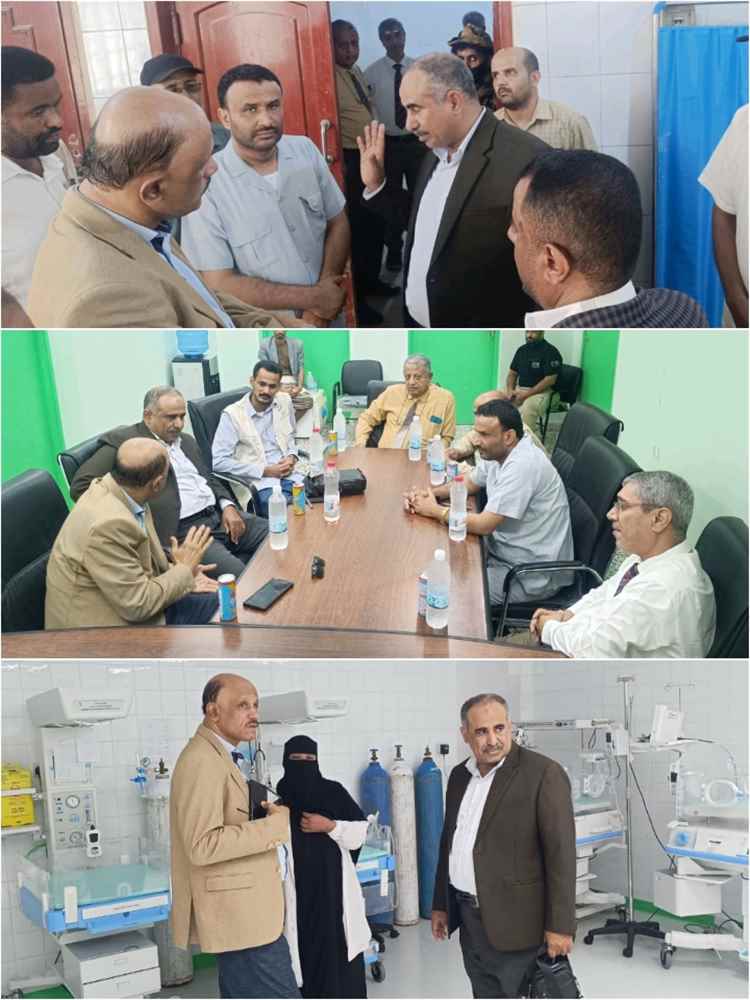 اخبار وردت الآن – زيارة وفد رفيع من كلية الطب في عدن وإدارة المخيمات بوزارة الرعاية الطبية إلى الهيئة