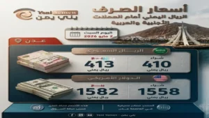 صادم: الدولار الأمريكي يحقق قفزة تاريخية في اليمن ويصل إلى 1573 ريالا!