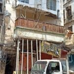 عاجل : سقوط بلكونة شقة سكنية بكريتر ولا إصابات