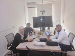 اخبار المناطق – الإدارة السنةة للبيانات والبحوث الصحية تناقش مع اللجنة الدولية للإنقاذ م