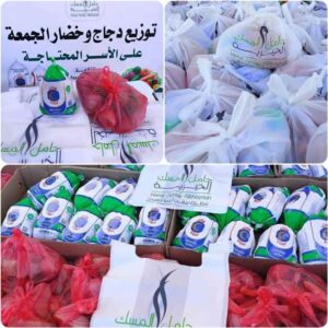 اخبار المناطق – مبادرة حامل المسك الخيرية في شبوة تواصل تقديم الدعم للأسر المحتاجة من خلال توزيع الدجاج