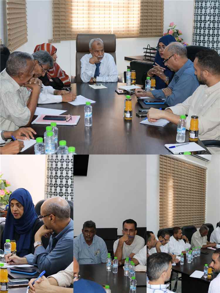 اخبار عدن – الهيئة الجيولوجية تتعاون مع مكتب الأمم المتحدة في مشروع إدارة بيانات المناخ