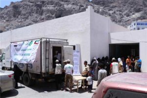 اخبار عدن – بدعم من العون المباشر، مؤسسة استجابة تُكمل مشروع توزيع لحوم الأضاحي في المحافظة