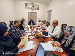 اخبار عدن – خلال اجتماعٍ له، المجلس الطبي الأعلى يستعرض مجموعة من القضايا الأكاديمية والمهنية.