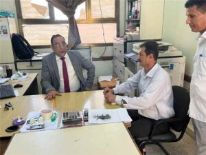 اخبار عدن – رئيس الجهاز التنفيذي يزور كلية المواطنون عدن لتقييم مستوى الانضباط الوظيفي