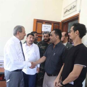 اخبار عدن – رئيس مجلس القضاء الأعلى يقوم بجولة على المحاكم والنيابات في العاصمة عدن