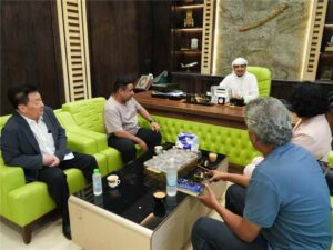 اخبار عدن – مجموعة القطيبي تناقش مع وفد صيني إنشاء شركة عقارية مشتركة لتنفيذ مشاريع استثمارية