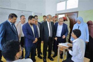 اخبار عدن – محمود الصبيحي، عضو مجلس القيادة، يفتتح امتحانات الثانوية السنةة في عدن ويشدد على دعم المنظومة التعليمية