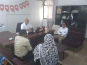 اخبار عدن – مدير مستشفى الأمراض النفسية يلتقي رئيس القسم السريري في جامعة العلوم والتكنولوجي.