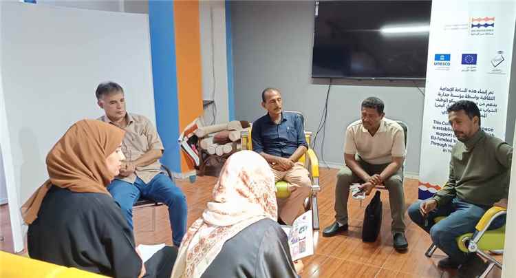 اخبار عدن – مدير مكتب الثقافة في العاصمة عدن تستعرض فرص التعاون مع مؤسسة جدارية