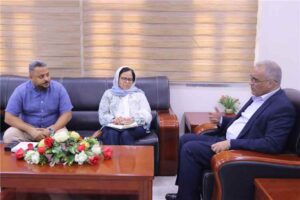 اخبار عدن – وزير التربية والمنظومة التعليمية (العبادي) يجتمع بالمديرة القطرية لمنظمة رعاية الأطفال لمناقشة الأمور المتعلقة بالقطاع educativo
