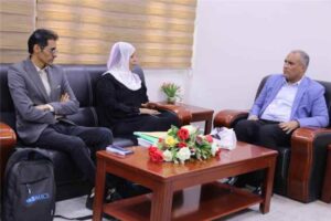 اخبار عدن – وزير المنظومة التعليمية العبادي يتباحث مع رئيسة جهاز الإحصاء لتعزيز التعاون وتطويره