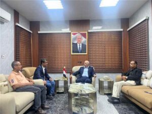 اخبار عدن – وزير المياه والبيئة يناقش مع منظمة الهجرة الدولية تعزيز الشراكة ودعم مشاريع المياه
