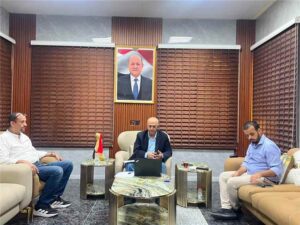 اخبار عدن – وزير المياه يناقش مع منظمة التعاون الماليةي والتنمية دعم المياه والتكيف مع التغيرات المناخية