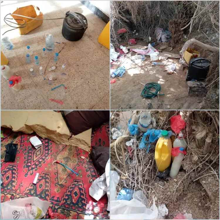ضبط مصنعاً لتصنيع الخمور في مزرعة بالقطن والقبض على احد المتهمين