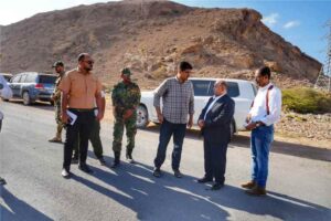 تقرير من وردت الآن – الخنبشي يزور مشروعي فتح وسفلتة طريق الغليلة–أمبيخة والطريق الدائري الأوسط