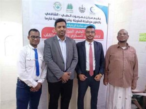 اخبار المناطق – الدكتور بن نويصر يفتتح أول مخيم طبي مجاني لرعاية مرضى السكري والضغط