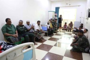 اخبار المناطق – العميد الجابري يزور الأخ مبارك العكبري للاطمئنان على حالته الصحية في مستشفى العرب