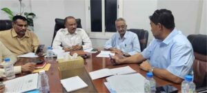 اخبار المناطق – المدير التنفيذي للمؤسسة المحلية للمياه والصرف الصحي يجتمع مع مديري الفروع ويقوم…