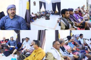 اخبار عدن: السقاف يجتمع مع مجموعة من الكوادر والشخصيات من الصبيحة ويثني على جهود قيادتها ويبرز أهمية التعاون.