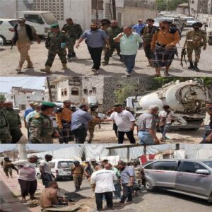 اخبار عدن – بناءً على توجيهات مدير عام مديرية التواهي.. بدء حملة واسعة لتنظيف وتجهيز الطرق القائدية.