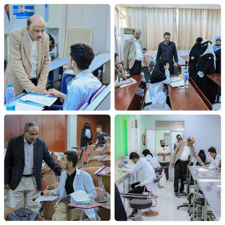 اخبار عدن – جامعة عدن تبدأ امتحانات الفصل الدراسي الثاني لكلية الطب