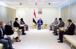 اخبار عدن – رئيس الوزراء وزير الخارجية يرحب بالمديرة التنفيذية لمنظمة رعاية الطفولة العالمية