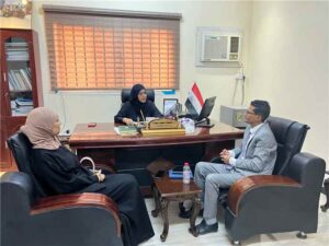 اخبار عدن – عدن: رئيسة اللجنة الوطنية للمرأة تناقش مع مؤسسة أوار تعزيز مشاركة النساء في التنمية