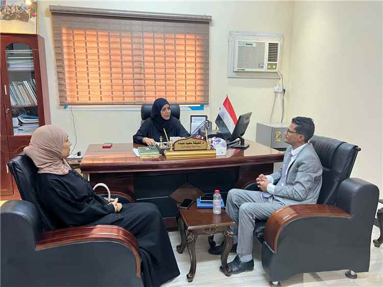 اخبار عدن – عدن: رئيسة اللجنة الوطنية للمرأة تناقش مع مؤسسة أوار تعزيز مشاركة النساء في التنمية