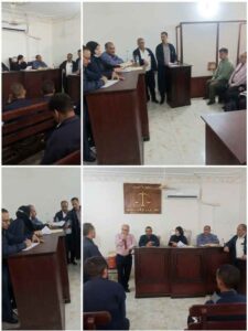 اخبار عدن – في إطار برنامجه التدريبي العملي، المعهد العالي للقضاء يطلق جلسات المحاكم التجريبية.