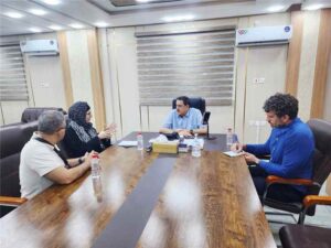 اخبار عدن – قائد شرطة عدن يجتمع مع وفد الصليب الأحمر لمناقشة تحسين التعاون الأمني والإنساني