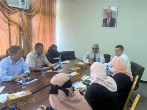 اخبار عدن – لجنة شؤون الطلاب بجامعة عدن تبحث في قضايا القبول والشهادات