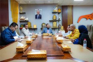 اخبار عدن – محافظ العاصمة يتباحث مع القائم بأعمال المدير التنفيذي للصندوق الاجتماعي للتنمية