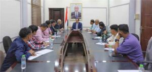 اخبار عدن – وزير الفئة الناشئة والرياضة يستعرض أوضاع نادي الروضة في عدن وطرق تنشيط أنشطته.