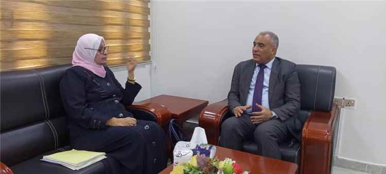 اخبار عدن – وزير المنظومة التعليمية (العبادي) يجتمع برئيس مجلس الاعتماد الأكاديمي وضمان الجودة
