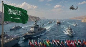 السعودية ترأس ائتلافاً بحرياً جديداً.. 43 دولة تناقش تأمين باب المندب والبحر الأحمر – شاشوف