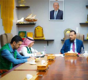 تحديثات عدن – محافظ العاصمة عدن يناقش مع مدير البرنامج السعودي للتنمية وإعادة الإعمار في اليمن تقدم عدد من المشاريع