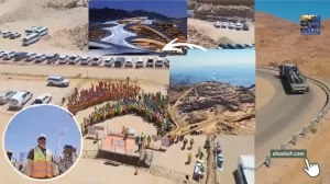 اخبار السعودية الآن – تركيب أولى الرافعات في قرية التزلج.. مشروع تروجينا نيوم (فيديو)